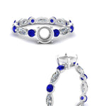 Load image into Gallery viewer, marquise-and-round-eternity-semi-mount-diamond-engagement-ring-with-sapphire-in-white-gold-FDEWB9398RORSMRGSABLANGLE3-NL-WG_aaa4495d-d639-4680-bb08-73407cfd455f.jpg?v=1756459705
