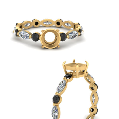 marquise-and-round-eternity-semi-mount-engagement-ring-with-black-diamond-in-yellow-gold-FDEWB9398RORSMRGBLACKANGLE3-NL-YG_54d9e2a5-4734-4920-a828-1606dd7b826f.jpg?v=1756459705