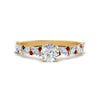 Load image into Gallery viewer, marquise-and-round-ruby-classic-vintage-engagement-ring-in-FD11063RORGRUDRANGLE3-NL-YG