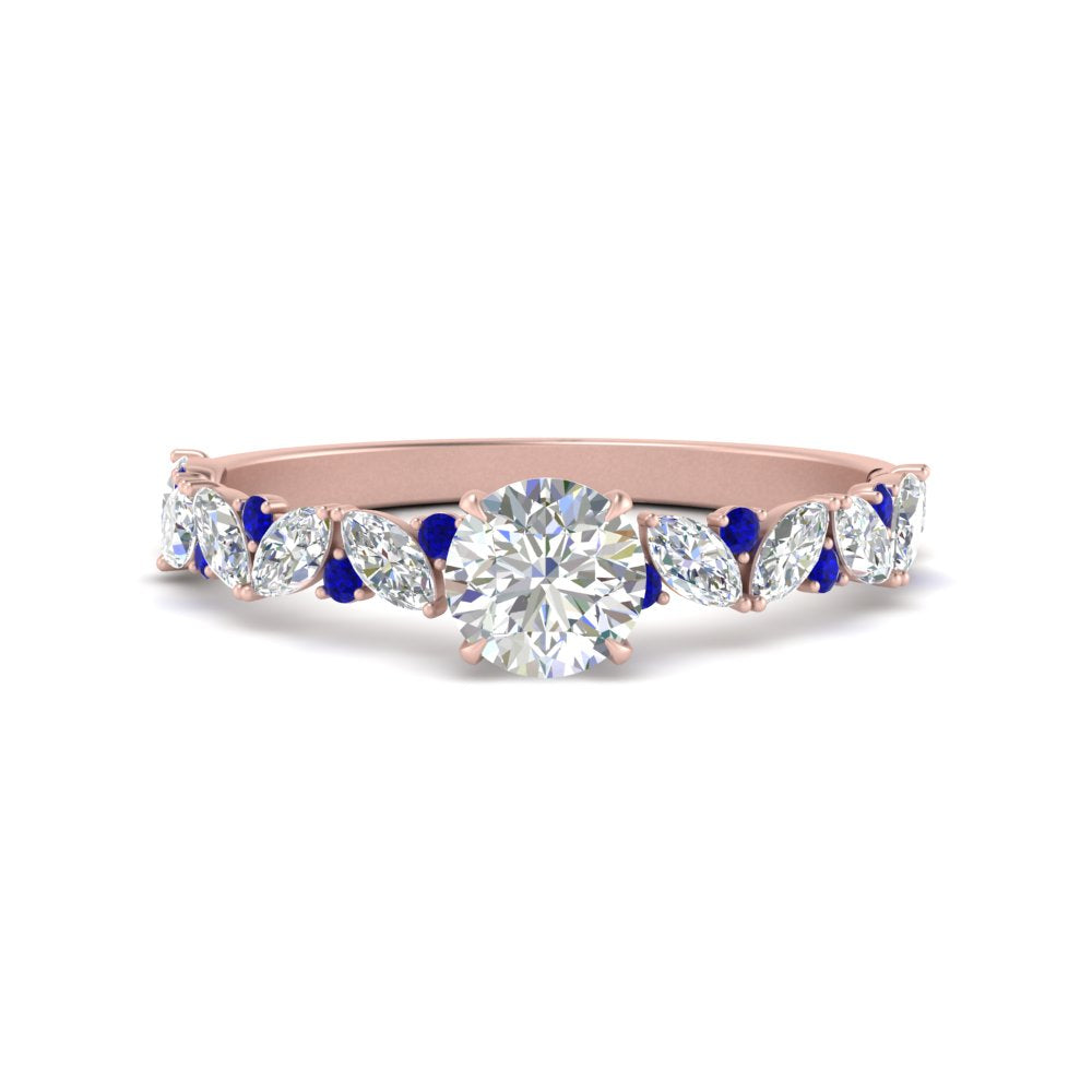 marquise-and-round-sapphire-classic-vintage-engagement-ring-in-FD11063RORGSABLANGLE3-NL-RG