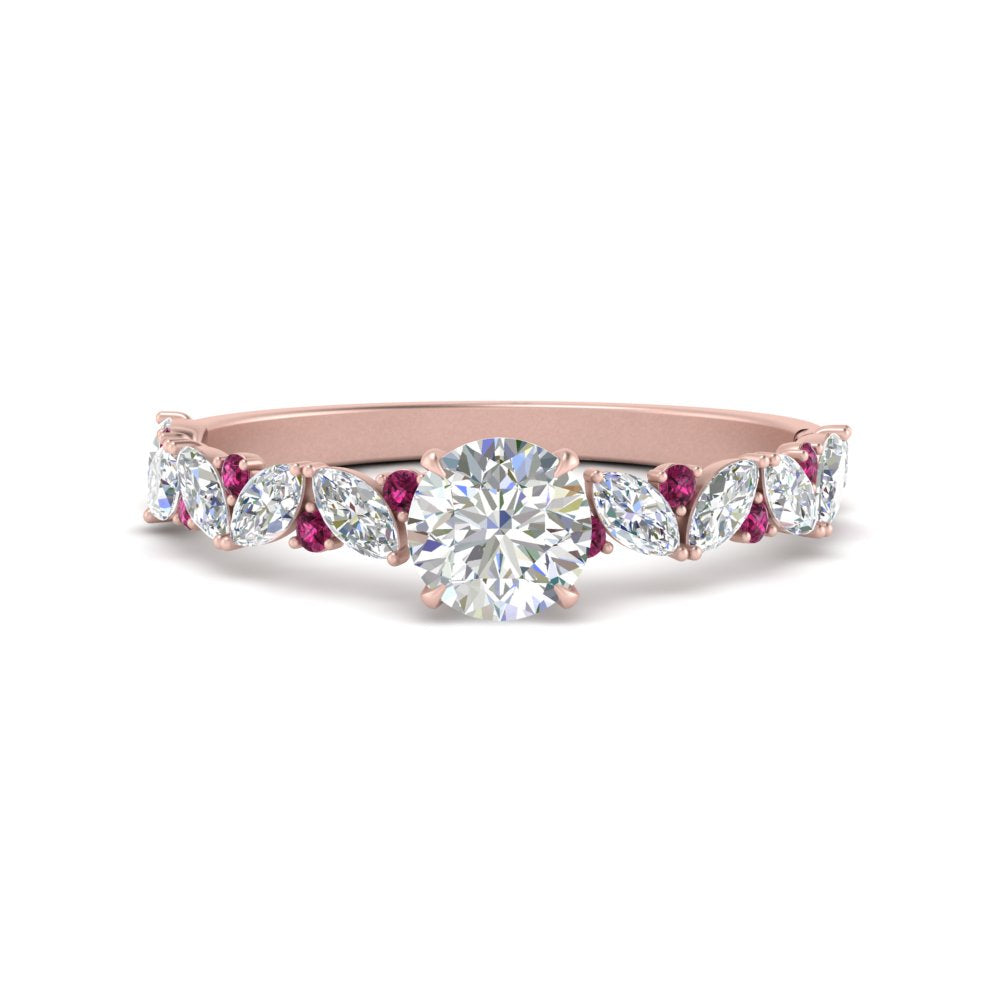 marquise-and-round-sapphire-classic-vintage-engagement-ring-in-FD11063RORGSADRPIANGLE3-NL-RG