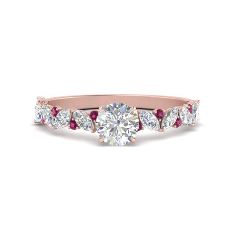 marquise-and-round-sapphire-classic-vintage-engagement-ring-in-FD11063RORGSADRPIANGLE3-NL-RG