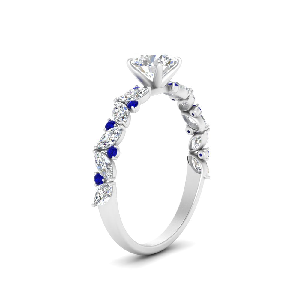 marquise-and-round-sapphire-classic-vintage-engagement-ring-in-FD11063RORGSABLANGLE3-NL-WG