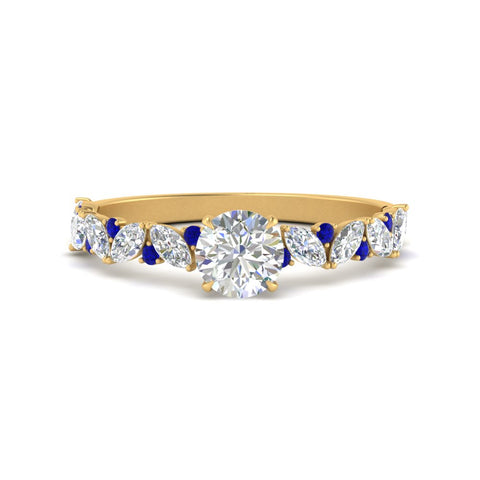 marquise-and-round-sapphire-classic-vintage-engagement-ring-in-FD11063RORGSABLANGLE3-NL-YG