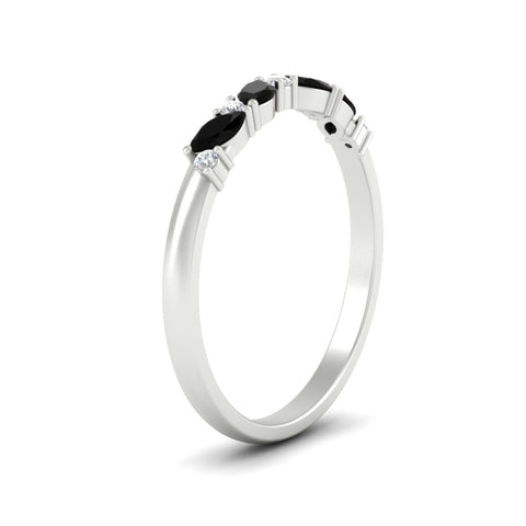 marquise-and-round-stacking-black-diamond-band-in-white-gold-fd11534bgblack-nl-wg