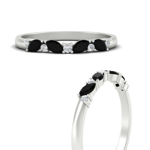 marquise-and-round-stacking-black-diamond-band-in-white-gold-fd11534bgblack-nl-wg