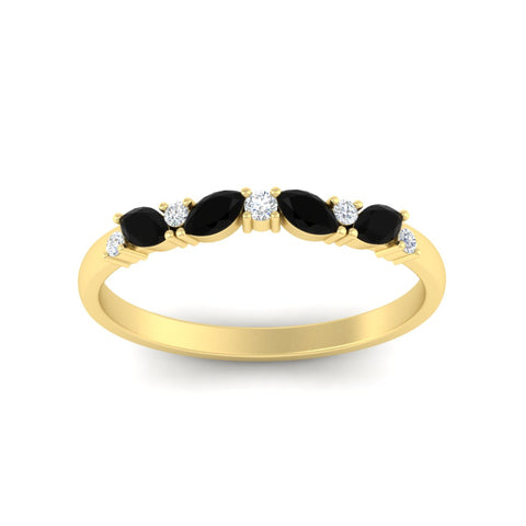 marquise-and-round-stacking-black-diamond-band-in-yellow-gold-fd11534bgblack-nl-yg