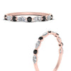 Load image into Gallery viewer, marquise-and-round-stacking-black-diamond-ring-in-rose-gold-FD9403BGBLACKANGLE3-NL-RG.jpg