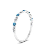 Load image into Gallery viewer, marquise-and-round-stacking-blue-topaz-ring-in-white-gold-FD9403BGICBLTOANGLE3-NL-WG.jpg
