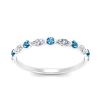 Load image into Gallery viewer, marquise-and-round-stacking-blue-topaz-ring-in-white-gold-FD9403BGICBLTOANGLE3-NL-WG.jpg
