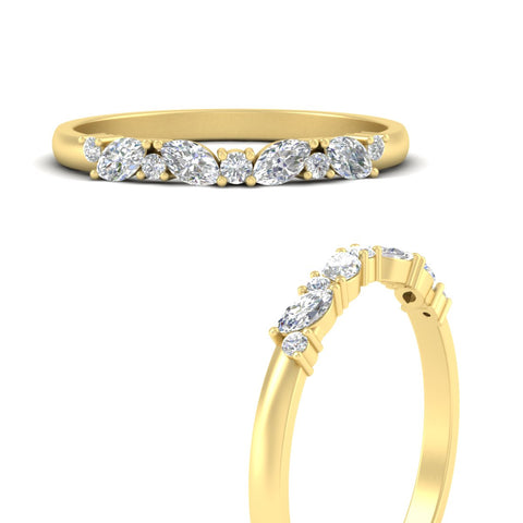 marquise-and-round-stacking-diamond-band-in-yellow-gold-fd11534b-nl-yg