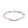 Load image into Gallery viewer, marquise-and-round-stacking-diamond-ring-in-rose-gold-FD9403BANGLE3-NL-RG.jpg