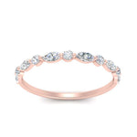 Load image into Gallery viewer, marquise-and-round-stacking-diamond-ring-in-rose-gold-FD9403BANGLE3-NL-RG.jpg
