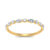 Load image into Gallery viewer, marquise-and-round-stacking-diamond-ring-in-yellow-gold-FD9403BANGLE3-NL-YG.jpg