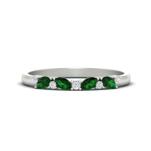 marquise-and-round-stacking-emerald-band-in-white-gold-fd11534bgemgr-nl-wg