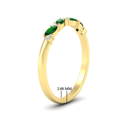 marquise-and-round-stacking-emerald-band-in-yellow-gold-fd11534bgemgr-nl-yg