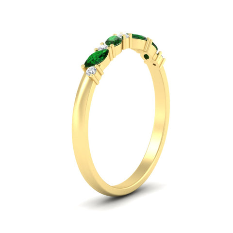 marquise-and-round-stacking-emerald-band-in-yellow-gold-fd11534bgemgr-nl-yg