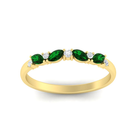 marquise-and-round-stacking-emerald-band-in-yellow-gold-fd11534bgemgr-nl-yg