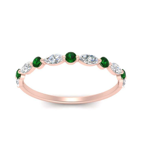 marquise-and-round-stacking-emerald-ring-in-rose-gold-FD9403BGEMGRANGLE3-NL-RG.jpg