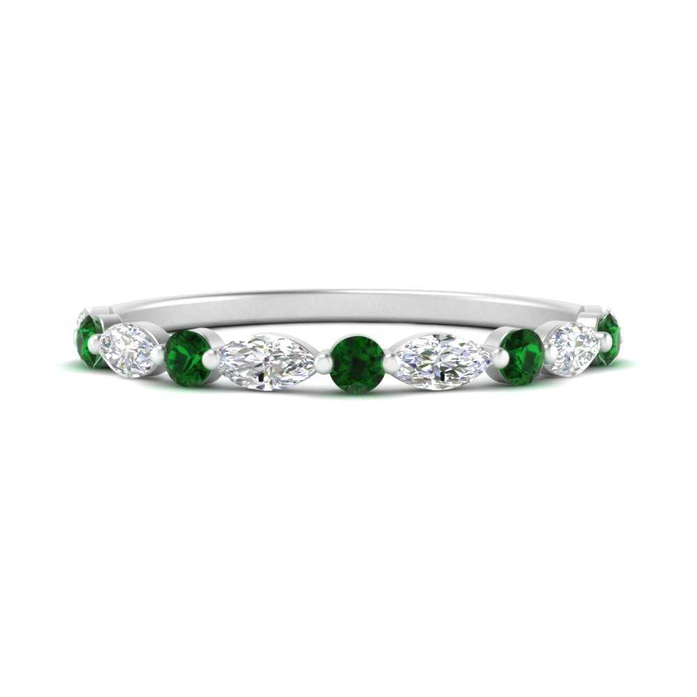 marquise-and-round-stacking-emerald-ring-in-white-gold-FD9403BGEMGRANGLE3-NL-WG.jpg