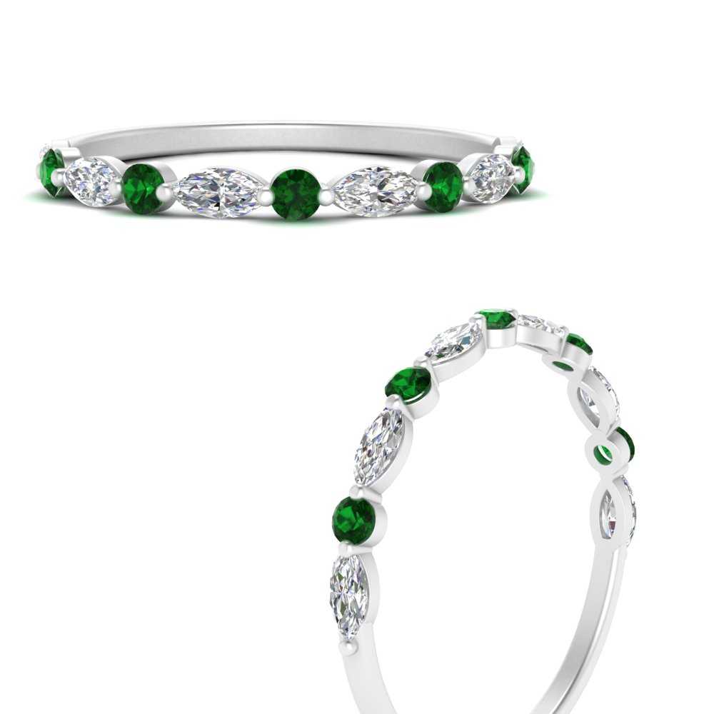 marquise-and-round-stacking-emerald-ring-in-white-gold-FD9403BGEMGRANGLE3-NL-WG.jpg