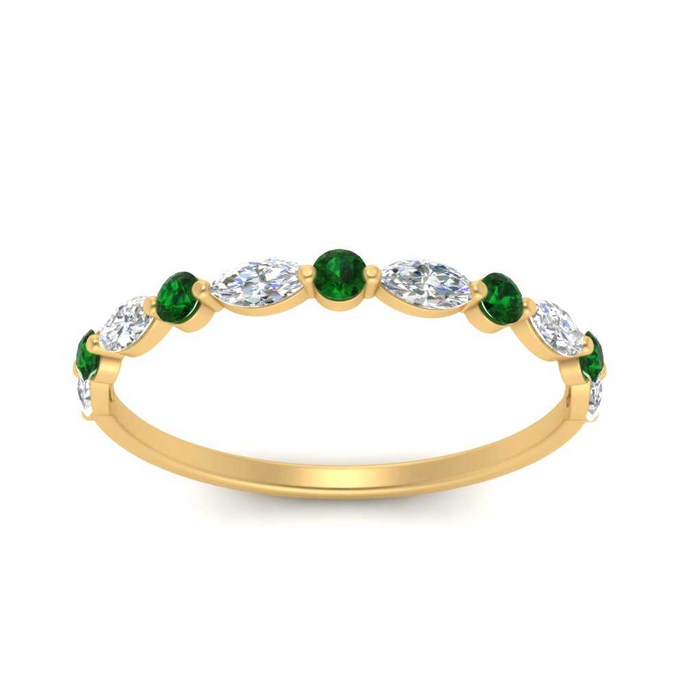 shared-prong-marquise-stacking-emerald-ring-in-yellow-gold-fd9403-sr-fancyhand-nl-yg.jpg