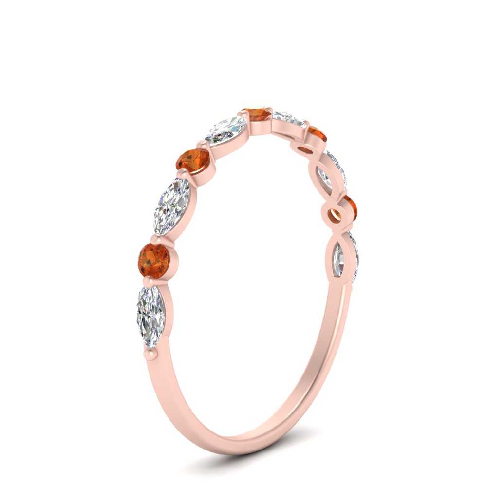 marquise-and-round-stacking-orange-sapphire-ring-in-rose-gold-FD9403BGSAORANGLE3-NL-RG.jpg
