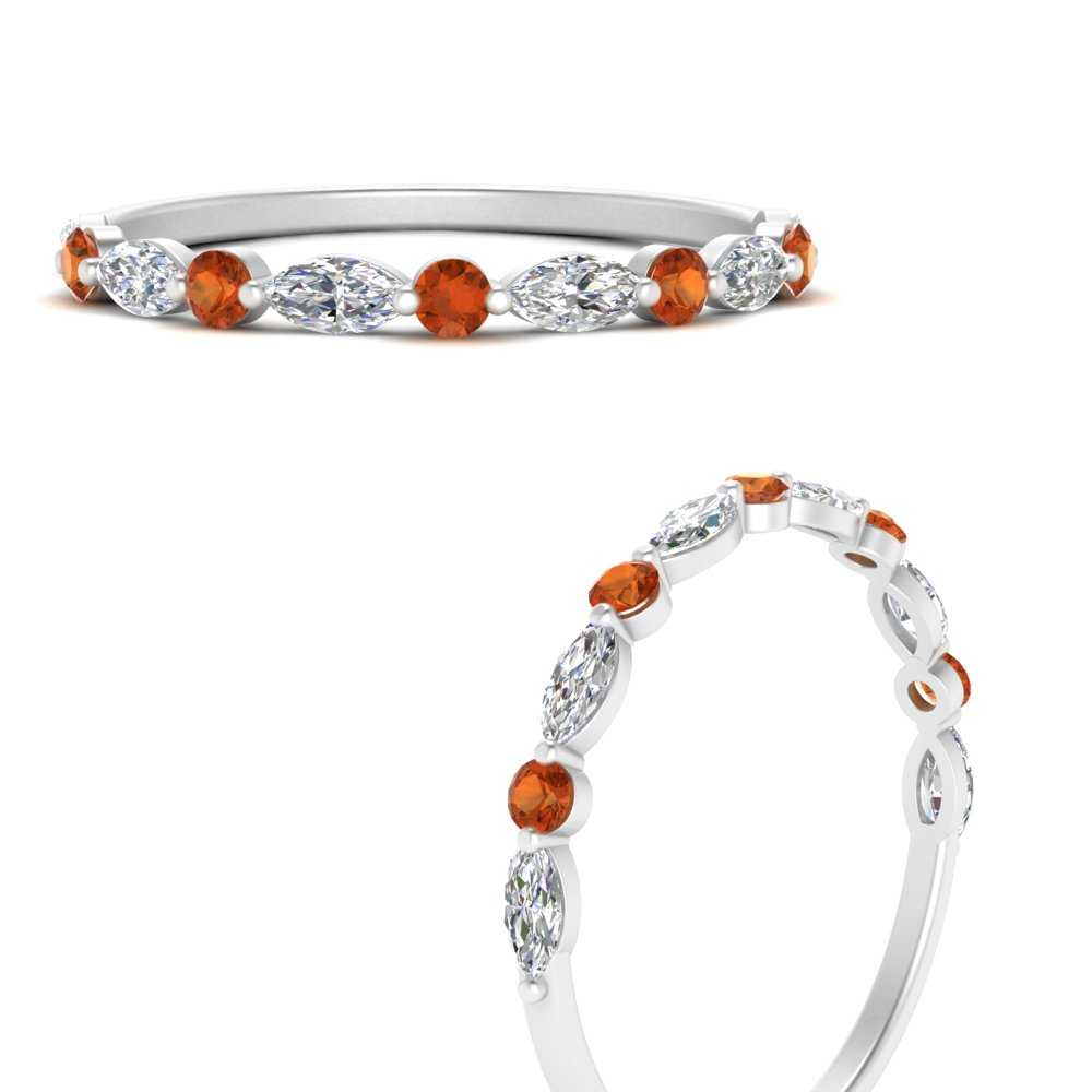 marquise-and-round-stacking-orange-sapphire-ring-in-white-gold-FD9403BGSAORANGLE3-NL-WG.jpg