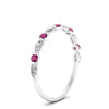 Load image into Gallery viewer, marquise-and-round-stacking-pink-sapphire-ring-in-white-gold-FD9403BGSADRPIANGLE3-NL-WG.jpg