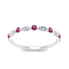 Load image into Gallery viewer, marquise-and-round-stacking-pink-sapphire-ring-in-white-gold-FD9403BGSADRPIANGLE3-NL-WG.jpg