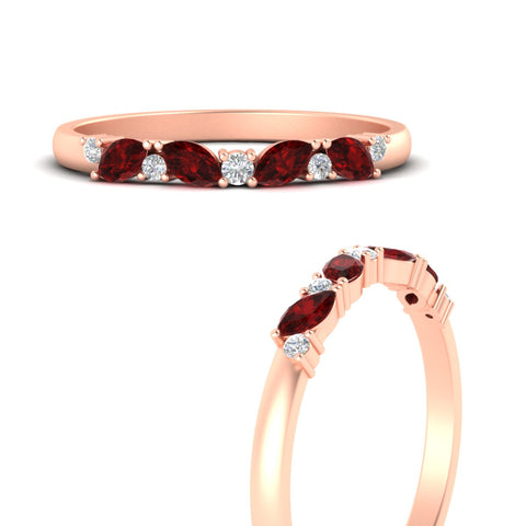 marquise-and-round-stacking-ruby-band-in-rose-gold-fd11534bgrudr-nl-rg