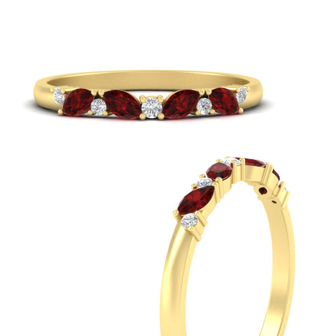 marquise-and-round-stacking-ruby-band-in-yellow-gold-fd11534bgrudr-nl-yg