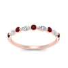 Load image into Gallery viewer, marquise-and-round-stacking-ruby-ring-in-rose-gold-FD9403BGRUDRANGLE3-NL-RG.jpg