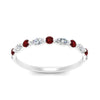 Load image into Gallery viewer, marquise-and-round-stacking-ruby-ring-in-white-gold-FD9403BGRUDRANGLE3-NL-WG.jpg