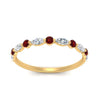 Load image into Gallery viewer, marquise-and-round-stacking-ruby-ring-in-yellow-gold-FD9403BGRUDRANGLE3-NL-YG.jpg