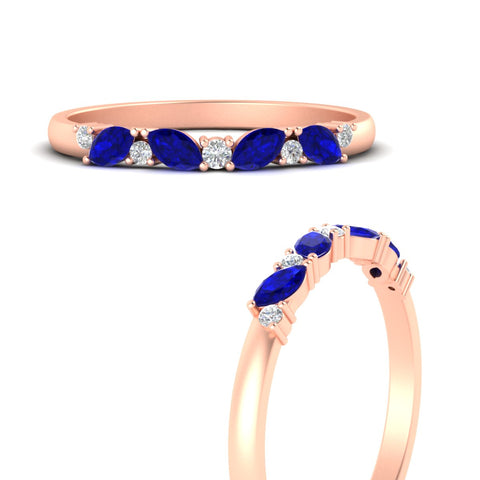 marquise-and-round-stacking-sapphire-band-in-rose-gold-fd11534bgsabl-nl-rg