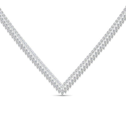 marquise-and-round-tennis-necklace-in-FD-NK10422-NL-WG