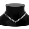Load image into Gallery viewer, marquise-and-round-tennis-necklace-in-FD-NK10422-NL-WG