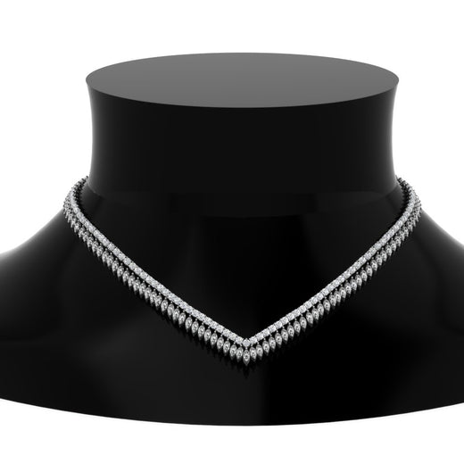 marquise-and-round-tennis-necklace-in-FD-NK10422-NL-WG