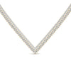 Load image into Gallery viewer, marquise-and-round-tennis-necklace-in-FD-NK10422-NL-YG