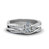 Load image into Gallery viewer, marquise-cut-Infinity-twist-diamond-matching-bridal-set-in-14K-white-gold-FD8253MQ-NL-WG