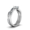 Load image into Gallery viewer, marquise-cut-Infinity-twist-diamond-matching-bridal-set-in-14K-white-gold-FD8253MQ-NL-WG