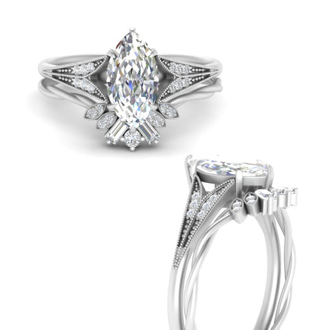 marquise-cut-antique-diamond-ring-with-twisted-band-in-platinum-FD10747-MQ-ANGLE3-NL-WG