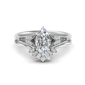 Antique Ring With Twisted Band