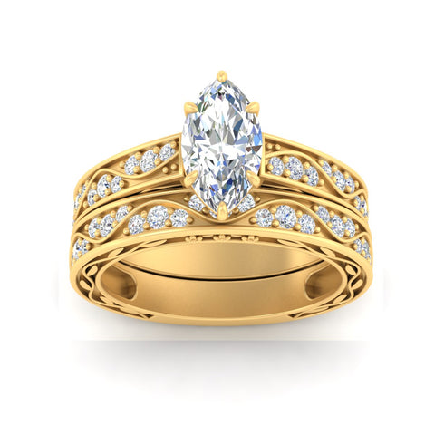 marquise-cut-antique-filigree-diamond-bridal-ring-set-in-yellow-gold-fdens3543mqangle5-nl-yg.jpg