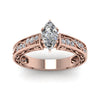 Load image into Gallery viewer, marquise-cut-antique-filigree-diamond-ring-in-14K-rose-gold-FDENS3543MQRANGLE5-NL-RG_f19f3c85-936f-4d3b-883d-96abf261e6e8