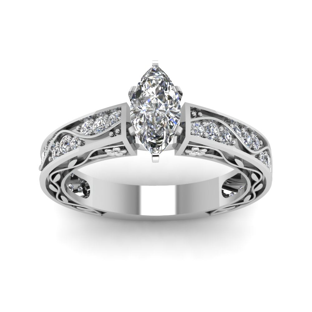 marquise-cut-antique-filigree-diamond-ring-in-14K-white-gold-FDENS3543MQRANGLE5-NL-WG