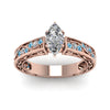Load image into Gallery viewer, marquise-cut-antique-filigree-diamond-ring-with-ice-blue-topaz-in-14K-rose-gold-FDENS3543MQRGICBLTOANGLE5-NL-RG_d87ec674-0c00-43f6-984b-feb435738a6e