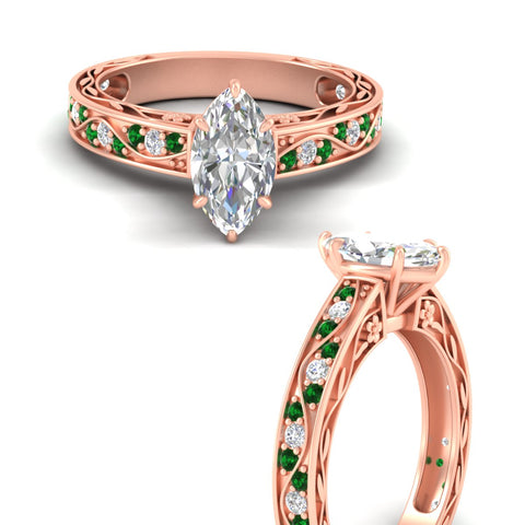 marquise-cut-antique-filigree-emerald-engagement-ring-in-rose-gold-fdens3543mqrgemgrangle3-nl-rg.jpg