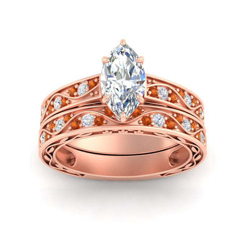marquise-cut-antique-filigree-orange-sapphire-bridal-ring-set-in-rose-gold-fdens3543mqgsaorangle5-nl-rg.jpg